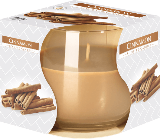 Scented Glass Jar Candle - Cinnamon