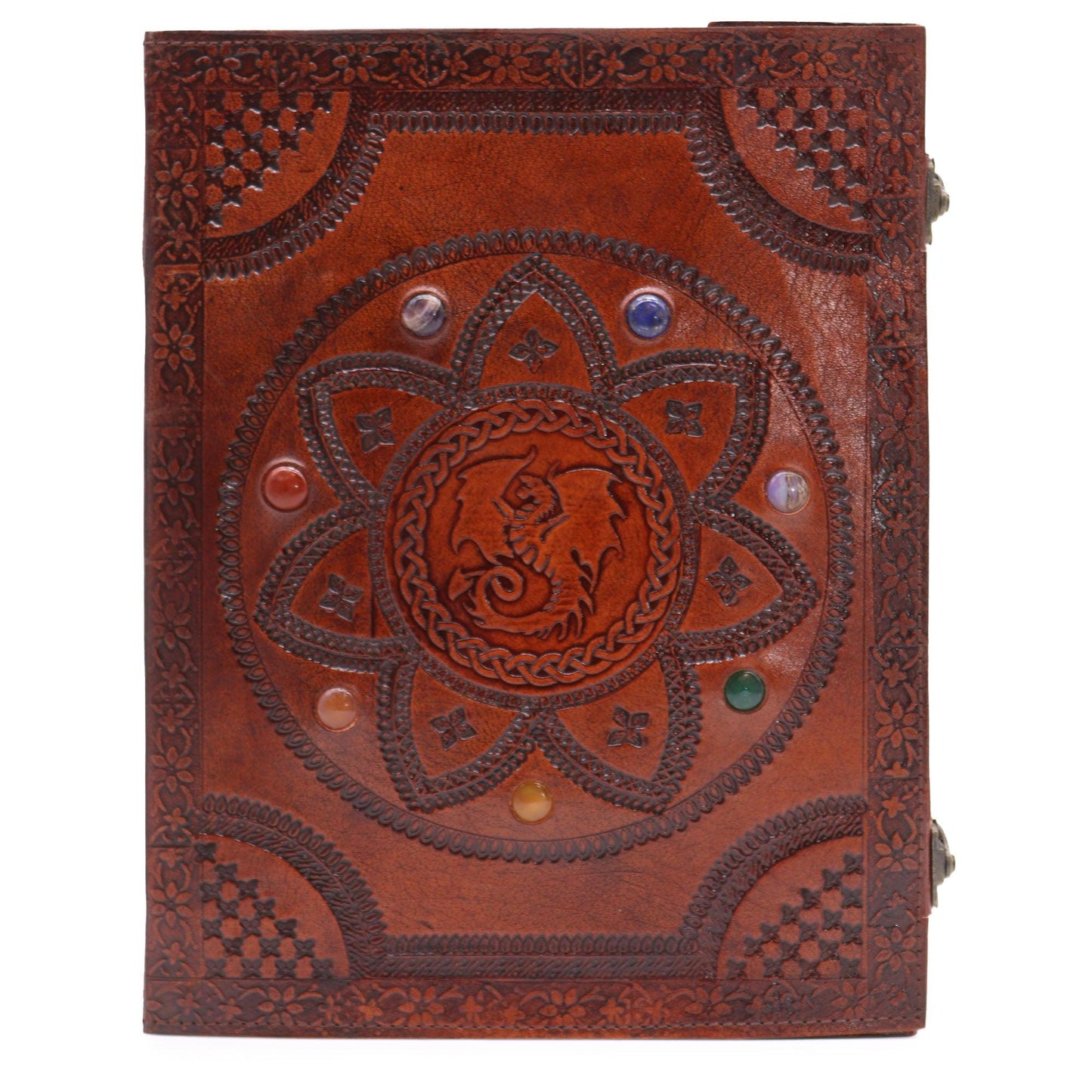Huge Tomb Book - Charkra Stones Dragon Mandala 100 Pages - 25x34cm