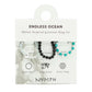 1x Nymph Spirit Gemstone Ring Set - Endless Ocean