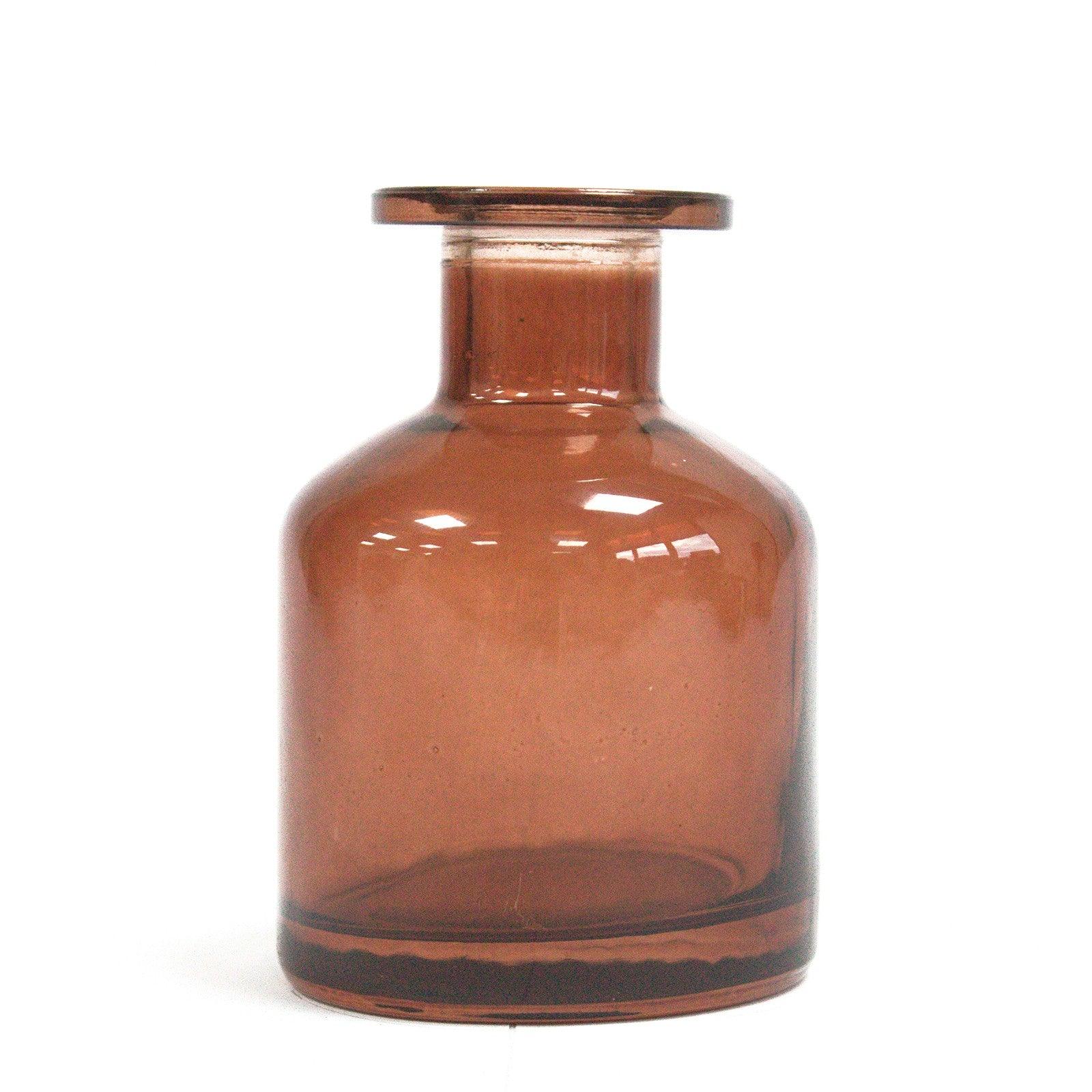 140 ml Round Alchemist Reed Diffuser Bottle - Brown – White Rose Wellness