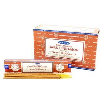Satya Incense Sticks 15g - Dark Cinammon