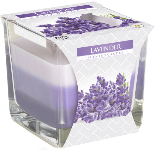 Rainbow Jar Candle - Lavender