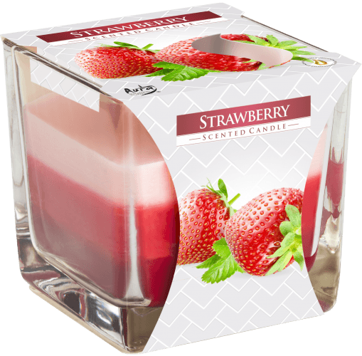 Rainbow Jar Candle - Strawberry