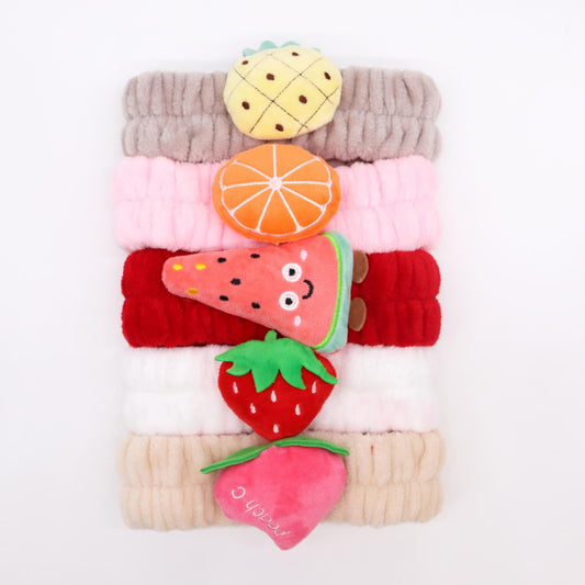 Cute Makeup Headbands - Hearts & Ears - Fruity Selection (assorted)