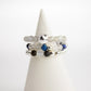1x Nymph Spirit Gemstone Ring Set - Northern Lights