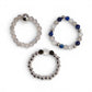 1x Nymph Spirit Gemstone Ring Set - Northern Lights