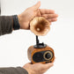 Retro Mini Gramophone Speaker - Bluetooth & FM Radio - 5 watt x 1