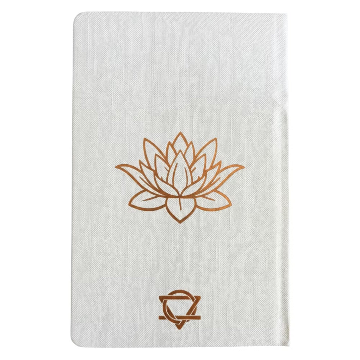 1x White Wellness Journal - 120 pages - Rose Gold Tree of Life