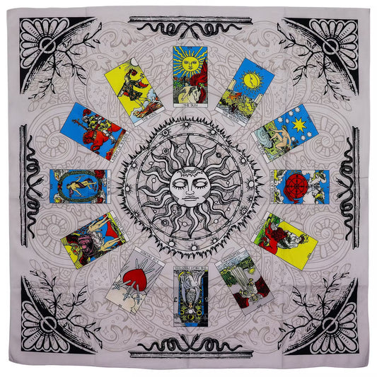 1x Tarot Reading Cloth - Tree of Life