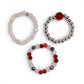 1x Nymph Spirit Gemstone Ring Set - Love & Flame