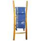 Nomad Sari On the Med Collection - Pareo - Rich Blue & Gold Hand Painted Evil Eye Design