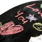 Hand Crafted Double Angel Wing & Heart - 24cm