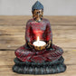 Antique Buddha - Devotee Candle Holder